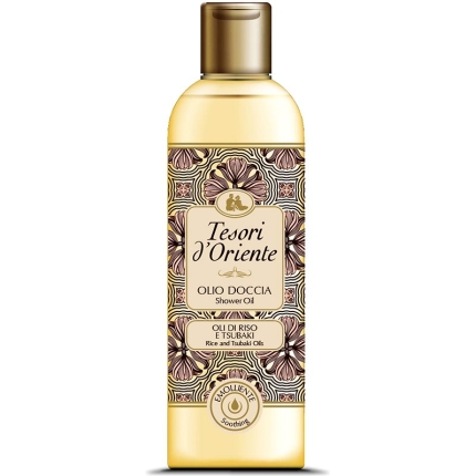 Tesori d'Oriente sprchový olej upokojujúci tsubaki a ryžový olej 250 ml