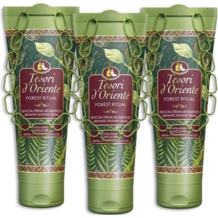 3× Tesori d'Oriente Sprchový gél FOREST RITUAL 2