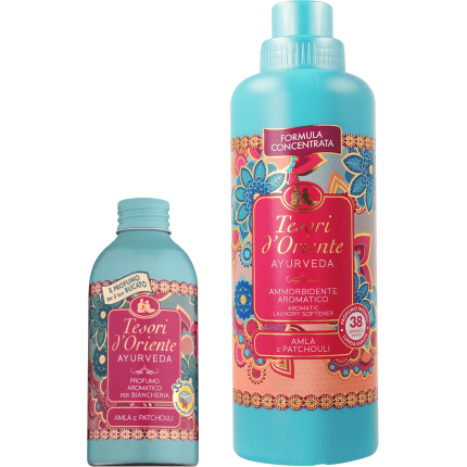 Ajurvédska súprava Tesori d'Oriente - parfum do prania + aviváž