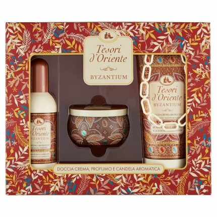 Tesori d´Oriente Byzance EDP 100 ml + sprchový gél 250 ml + orientální sviečka darčeková sada